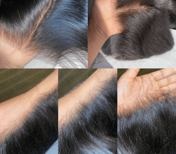 100% Real HD Lace Closure and Frontal - Perfect for Seamless Blending in Any Style