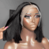 Effortless Glamour Double Drawn Bone Straight Bob Wig