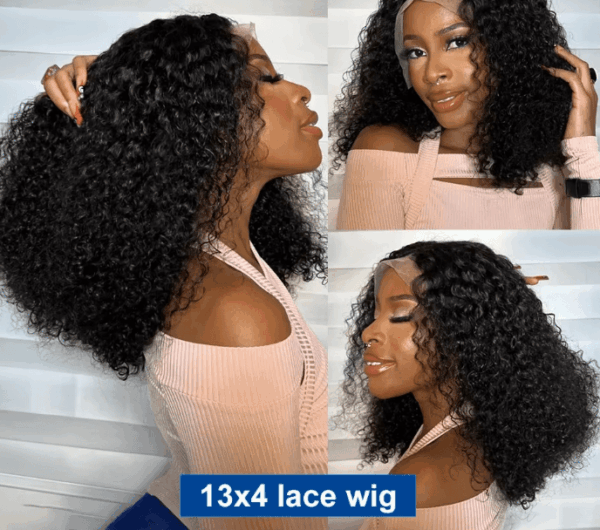 Livia Deep Wave Bob Wig Versatile 4x4/13x4 Lace Frontal for Effortless Style